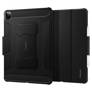 Husa pentru Apple iPad Pro 11 (2020 / 2021 / 2022) - Spigen Rugged Armor Pro - Black - Img 3
