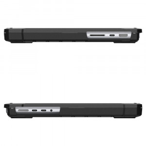 Husa pentru Apple MacBook Pro 14" (2021 / 2022 / 2023) - Spigen Rugged Armor - Black - Img 4