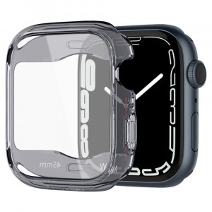 Husa pentru Apple Watch 7 / 8 (45mm) - Spigen Ultra Hybrid - Space Crystal - Img 2