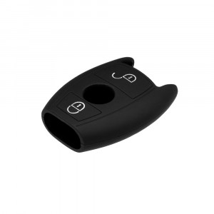 Husa pentru cheie Mercedes-Benz Vito, Viano, G-Class - Techsuit Car Key Case (1008.02) - Black - Img 4