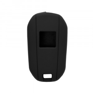 Husa pentru cheie Peugeot 2008, Citroen C4 Cactus - Techsuit Car Key Case (1002.04) - Black - Img 2