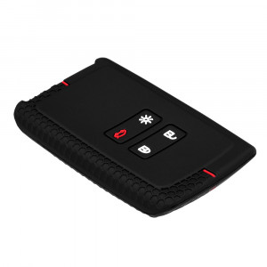 Husa pentru cheie Renault Kadjar, Koleos, Zoe - Techsuit Car Key Case (2021.02) Red - Img 4