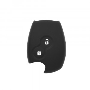 Husa pentru cheie Renault Modus, Captur, Scenic - Techsuit Car Key Case (3002.01) - Black - Img 1