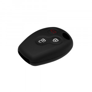 Husa pentru cheie Renault Twingo, Trafic, Kangoo - Techsuit Car Key Case (1010.03) - Black - Img 4
