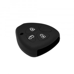 Husa pentru cheie Toyota Dyna, Scion, Noah, Crown - Techsuit Car Key Case (3006.01) - Black - Img 3