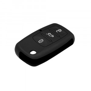 Husa pentru cheie VW Eos, Beetle - Techsuit Car Key Case (3001.01) - Black - Img 4
