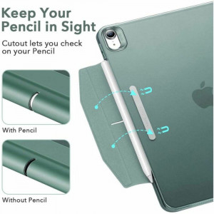 Husa pentru iPad Air 4 (2020) / Air 5 (2022) - ESR Ascend Trifold - Forest Green - Img 3