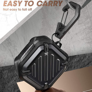 Husa pentru Samsung Galaxy Buds Live / Buds Pro - Supcase Unicorn Beetle Pro - Negru - Img 2