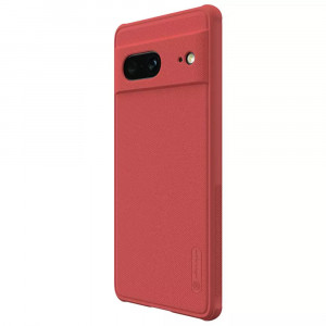 Husa telefon Google Pixel 7 - Nillkin Super Frosted Shield Pro - Red - Img 3
