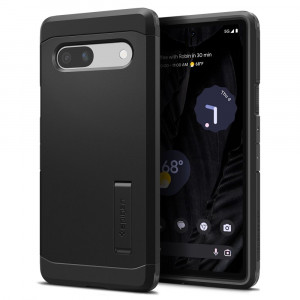 Husa telefon Google Pixel 7a - Spigen Tough Armor - Black