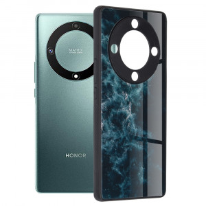 Husa telefon Honor Magic5 Lite - Techsuit Glaze Series - Blue Nebula