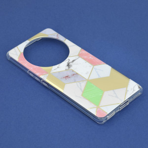 Husa telefon Honor Magic5 Lite - Techsuit Marble Series - Purple Hex - Img 4