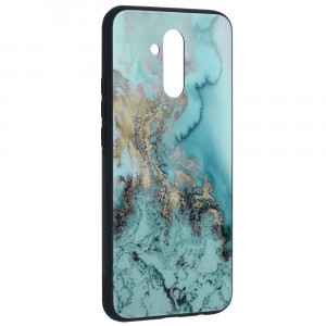 Husa telefon Huawei Mate 20 Lite - Techsuit Glaze Series - Blue Ocean - Img 2