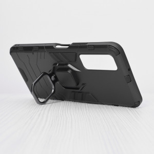 Husa telefon Huawei P Smart 2021 - Techsuit Silicone Shield - Black - Img 2
