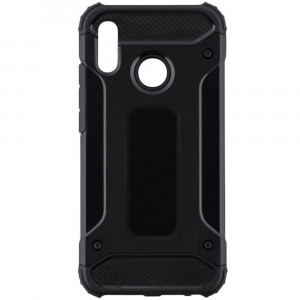Husa telefon Huawei P20 Lite - Techsuit Hybrid Armor - Black - Img 3