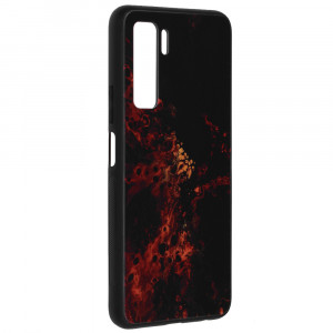 Husa telefon Huawei P40 Lite 5G - Techsuit Glaze Series - Red Nebula - Img 4