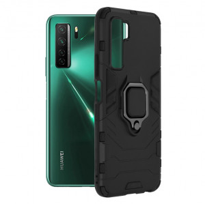 Husa telefon Huawei P40 Lite 5G - Techsuit Silicone Shield - Negru - Img 1