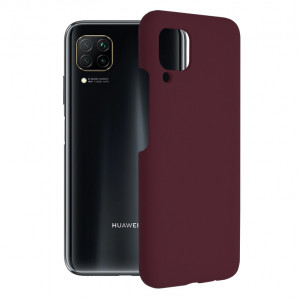Husa telefon Huawei P40 Lite - Techsuit Soft Edge Silicone - Plum Violet - Img 1