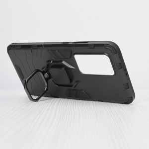Husa telefon Huawei P40 Pro - Techsuit Silicone Shield - Black - Img 2