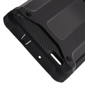 Husa telefon Huawei P8 Lite - Techsuit Hybrid Armor - Black - Img 3