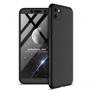 Husa telefon Huawei Y5p + Folie - GKK 360 - Black - Img 3