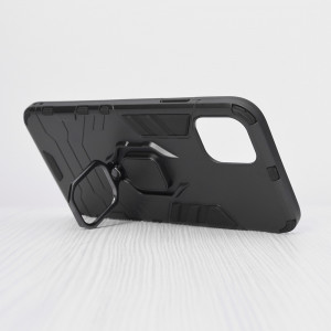 Husa telefon iPhone 11 Pro Max - Techsuit Silicone Shield - Black - Img 2