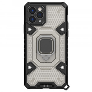 Husa telefon iPhone 11 Pro - Techsuit Honeycomb Armor - Black - Img 1