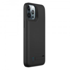 Husa telefon iPhone 12 Pro Max / 13 Pro Max cu Baterie de 6000mAh - Techsuit Power Pro - Black - Img 4