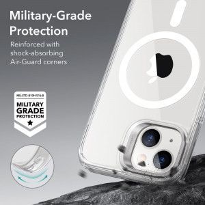 Husa telefon iPhone 13 / 14 - ESR Classic Kickstand HaloLock - Clear - Img 4