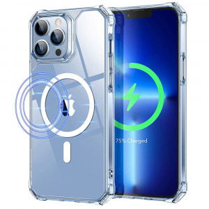 Husa telefon iPhone 13 Pro Max - ESR Air Armor HaloLock - Clear - Img 1
