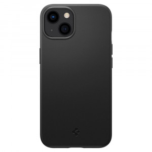 Husa telefon iPhone 13 - Spigen Thin Fit - Black - Img 2