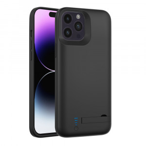 Husa telefon iPhone 14 Pro Max cu Baterie de 6000mAh - Techsuit Power Pro - Black