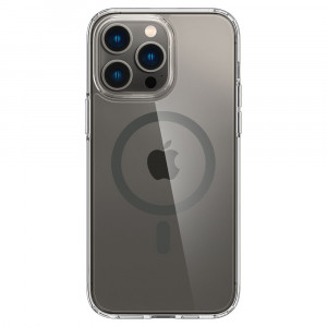Husa telefon iPhone 14 Pro - Spigen Ultra Hybrid MagSafe - Graphite - Img 3