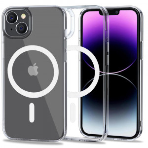 Husa telefon iPhone 14 - Techsuit MagSafe Pro - Transparent - Img 1