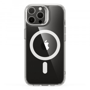 Husa telefon iPhone 15 Pro Max - ESR Classic Hybrid HaloLock Kickstand - Clear - Img 3