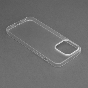 Husa telefon iPhone 15 Pro Max - Techsuit Clear Silicone - Transparent - Img 3