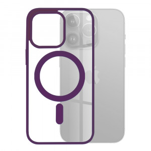 Husa telefon iPhone 15 Pro Max - Techsuit MagSafe Pro - Purple - Img 1