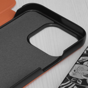 Husa telefon iPhone 15 Pro - Techsuit eFold Series - Orange - Img 3