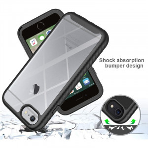 Husa telefon iPhone 6 / 6S / 7 / 8 / SE 2, SE 2020 / SE 3, SE 2022 + Folie - Techsuit Defense360 Pro - Black - Img 2