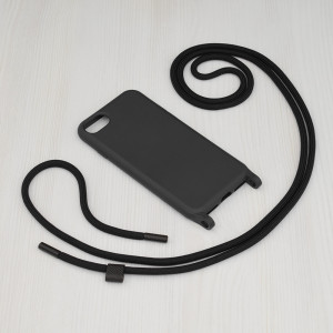 Husa telefon iPhone 6/ 6S / 7 / 8 - Techsuit Crossbody Lanyard - Black - Img 2