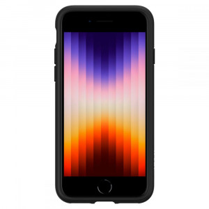Husa telefon iPhone 7 / 8 / SE 2 / SE 2020 / SE 2022 - Spigen Ultra Hybrid - Frost Black - Img 3