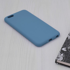 Husa telefon iPhone 7 / 8 / SE 2, SE 2020 / SE 3, SE 2022 - Techsuit Soft Edge Silicone - Denim Blue - Img 4
