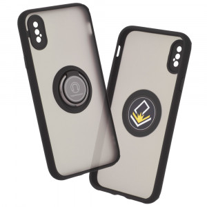 Husa telefon iPhone X / XS - Techsuit Glinth - Black - Img 1