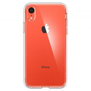 Husa telefon iPhone XR - Spigen Ultra Hybrid - Crystal Clear - Img 4