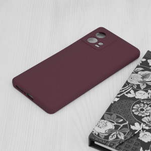 Husa telefon Motorola Edge 30 Fusion - Techsuit Soft Edge Silicone - Plum Violet - Img 3