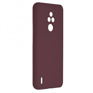 Husa telefon Motorola Moto E7 - Techsuit Soft Edge Silicone - Plum Violet - Img 4