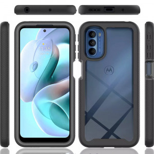 Husa telefon Motorola Moto G51 5G + Folie - Techsuit Defense360 Pro - Black - Img 2