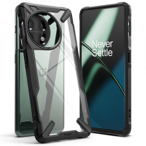 Husa telefon OnePlus 11 - Ringke Fusion X - Black