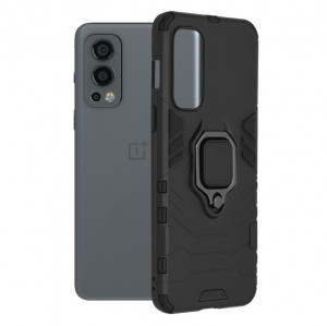 Husa telefon OnePlus Nord 2 5G - Techsuit Silicone Shield - Black - Img 1