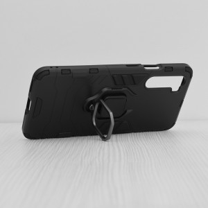Husa telefon OnePlus Nord 5G - Techsuit Silicone Shield - Black - Img 2
